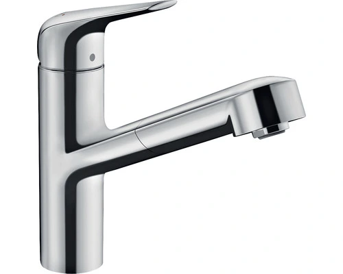 HANSGROHE Keukenkraan Focus M42 150 Met Uittrekbare Handdouche 71814000 Chroom