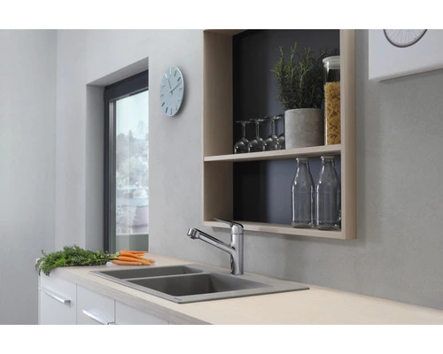 HANSGROHE Keukenkraan Focus M42 150 Met Uittrekbare Handdouche 71814000 Chroom - Afbeelding 7