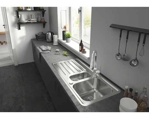 HANSGROHE Keukenkraan Focus M42 220 Met Uittrekbare Handdouche En SBox 71820000 Chroom - Afbeelding 3