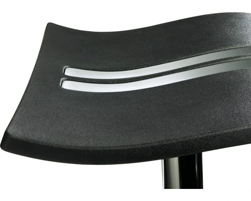 Mayer Sitzmöbel MAYER Barkruk Wave 86x39x39 Cm Chroom/bruin - Afbeelding 2