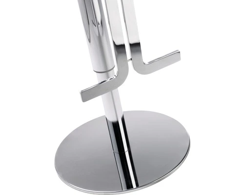 Mayer Sitzmöbel MAYER Barkruk Wave 86x39x39 Cm Chroom/bruin - Afbeelding 5