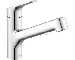 AVITAL Keukenkraan Yukon Met Uittrekbare Handdouche Chroom