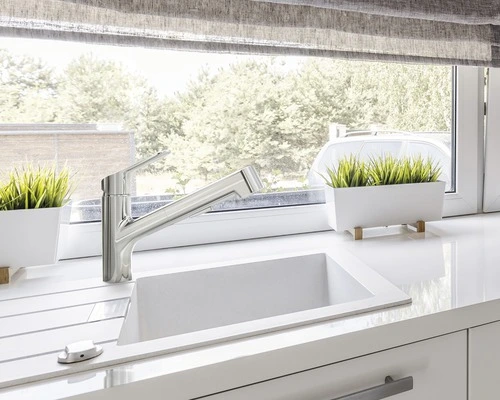 AVITAL Keukenkraan Yukon Met Uittrekbare Handdouche Chroom - Afbeelding 2