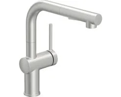 AVITAL Keukenkraan Hudson Met Uittrekbare Handdouche RVS