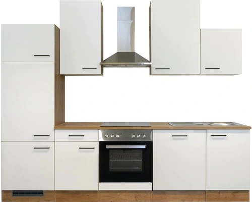 Flex-Well FLEX WELL Keukenblok Met Apparatuur Vintea Magnolia Mat 280x60 Cm - Afbeelding 9