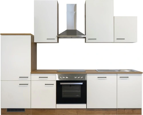 Flex-Well FLEX WELL Keukenblok Met Apparatuur Vintea Magnolia Mat 280x60 Cm - Afbeelding 9