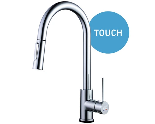 KEO Keukenkraan Touch Koromo Chroom - Afbeelding 2
