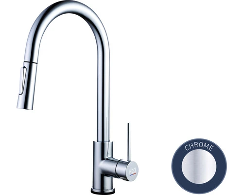 KEO Keukenkraan Touch Koromo Chroom - Afbeelding 3