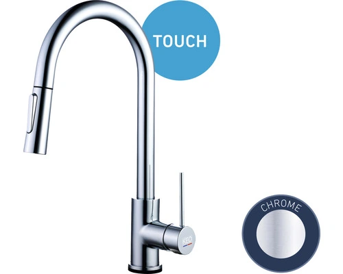 KEO Keukenkraan Touch Koromo Chroom - Afbeelding 4