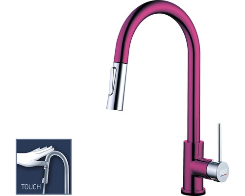 KEO Keukenkraan Touch Koromo Chroom - Afbeelding 5