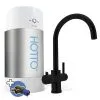 HOTTO Kokendwaterkraan Arco Combiset Incl. Mengventiel 8 L Zwart