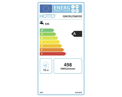 HOTTO Kokendwaterkraan Quadro Soloset 5 L Chroom - Afbeelding 2