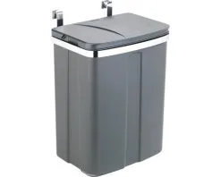 Wenko Inbouwafvalemmer Deur 12 Liter Grijs