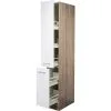 Flex-Well FLEX WELL Apothekerskast Samoa Murano Wit 30x57x200 Cm