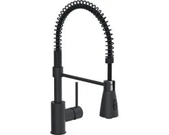 AVITAL Keukenkraan Solona Met Flexibele Uitloop Zwart  