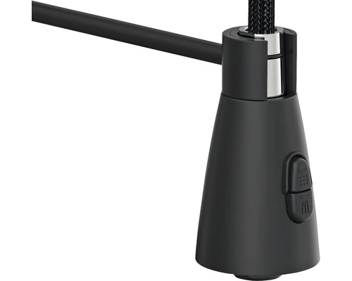 AVITAL Keukenkraan Solona Met Flexibele Uitloop Zwart - Afbeelding 4