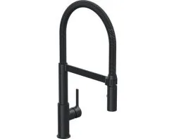 AVITAL Keukenkraan Morava Met Flexibele Uitloop Mat Zwart