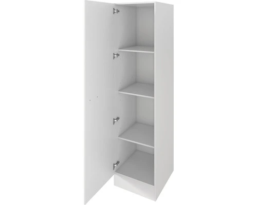 Flex-Well FLEX WELL Hoge Kast En Apothekerskast Lucca Wit Mat 130x60 Cm - Afbeelding 3