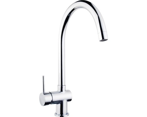 Keukenkraan Bent Chroom