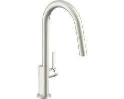 AVITAL Keukenkraan Panara Met Uittrekbare Handdouche RVS