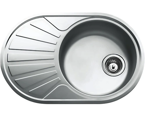 CENTA Spoelbak Electra 45 RVS 50x77 Cm Met Afdruip