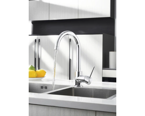 Keukenkraan Atik Chroom - Afbeelding 9