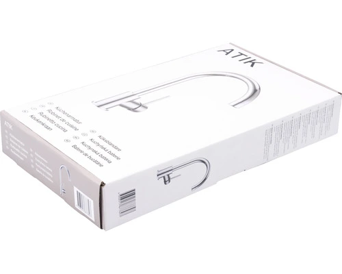 Keukenkraan Atik Chroom - Afbeelding 19