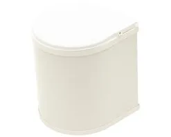 INNOVA Inbouwafvalemmer Metaal Wit 13 L