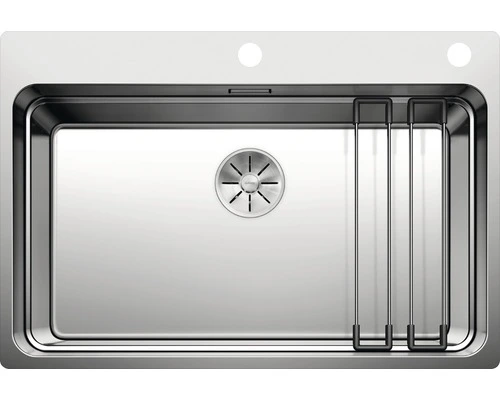 BLANCO Spoelbak Etagon RVS Zijdeglans 74x50 Cm - Afbeelding 2