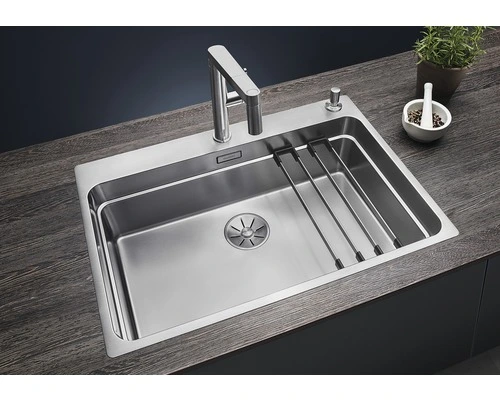 BLANCO Spoelbak Etagon RVS Zijdeglans 74x50 Cm - Afbeelding 3