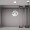 BLANCO Spoelbak Etagon 6 Alumetallic 60x51 Cm