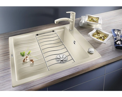 BLANCO Spoelbak Elon 45 S Alumetallic 65x50 Cm - Afbeelding 2