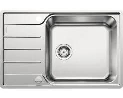 BLANCO Spoelbak Lemis RVS Geborstelde Afwerking 78x50 Cm