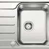 BLANCO Spoelbak Lemis RVS Geborstelde Afwerking 60,5x50 Cm