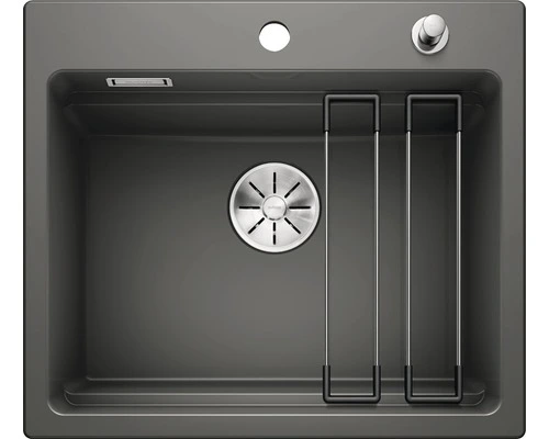 BLANCO Spoelbak Etagon 6 Basalt 58,4x51 Cm