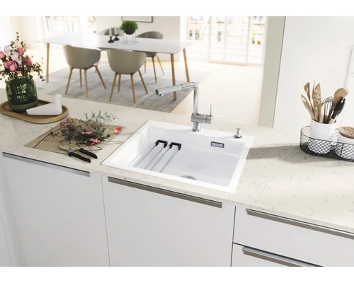 BLANCO Spoelbak Etagon 6 Basalt 58,4x51 Cm - Afbeelding 2