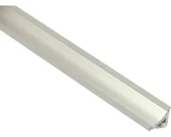 Wandaansluitprofiel Piccolo RVS 15x15 Mm Lengte 3000 Mm