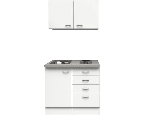 Flex-Well FLEX WELL Minikeuken Met Apparatuur Wito Wit Mat 100x60 Cm - Afbeelding 2