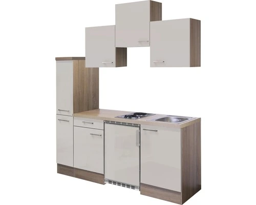 Flex-Well FLEX WELL Minikeuken Met Apparatuur Nepal Kashmir Glanzend 180x60 Cm - Afbeelding 3