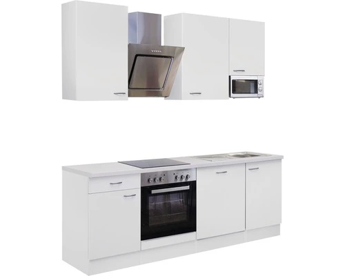 Flex-Well FLEX WELL Keukenblok Met Apparatuur Wito Wit Mat 220x60 Cm - Afbeelding 5