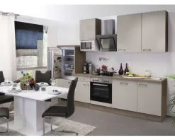 Flex-Well FLEX WELL Keukenblok Met Apparatuur Nepal Kashmir Glanzend 280x60 Cm