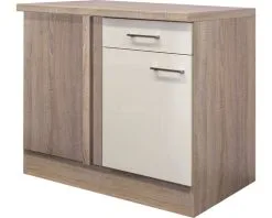 Flex-Well FLEX WELL Hoekonderkast Nepal 110x86x60 Cm