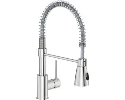 AVITAL Keukenkraan Solona Met Top Mount® Montage En Flexibele Uitloop Chroom