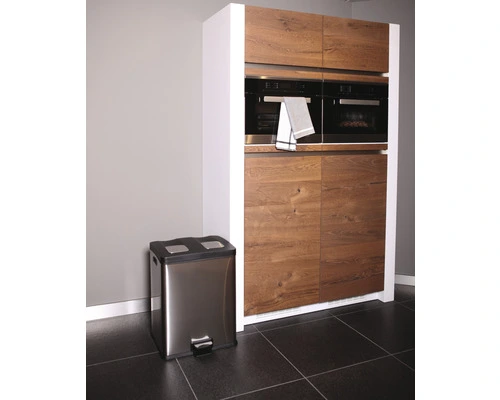 EKO Pedaalemmer Rejoice Recycling Mat RVS 2x30 L - Afbeelding 7