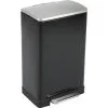 EKO Pedaalemmer E-Cube Zwart 40 L