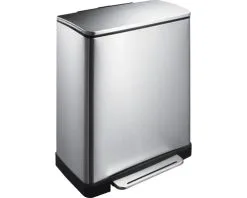 EKO Pedaalemmer E-Cube Recycling Mat RVS 28+18 L