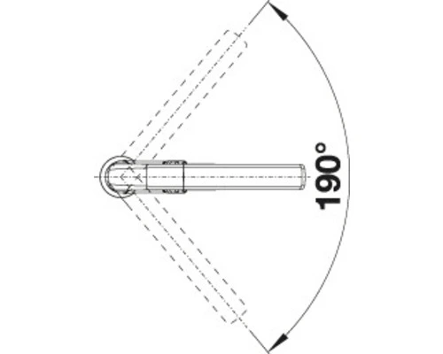 BLANCO Keukenkraan Met Uittrekbare Handdouche Avona-S Antraciet - Afbeelding 4