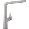 BLANCO Keukenkraan Met Uittrekbare Handdouche Avona-S Alumetallic