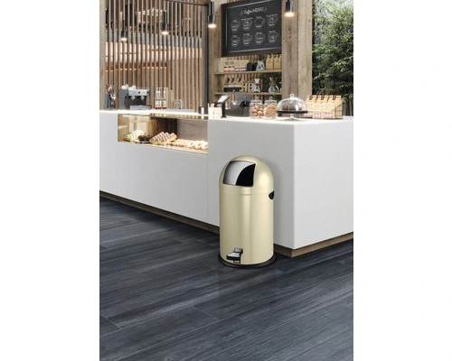 EKO Pedaalemmer Kickcan Crème 33 L - Afbeelding 7