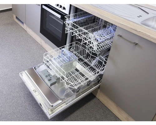 Flex-Well FLEX WELL Keukenblok Met Apparatuur Riva Kwartsiet Cubaniet En San Remo Eiken Licht Mat 280x60 Cm - Afbeelding 16